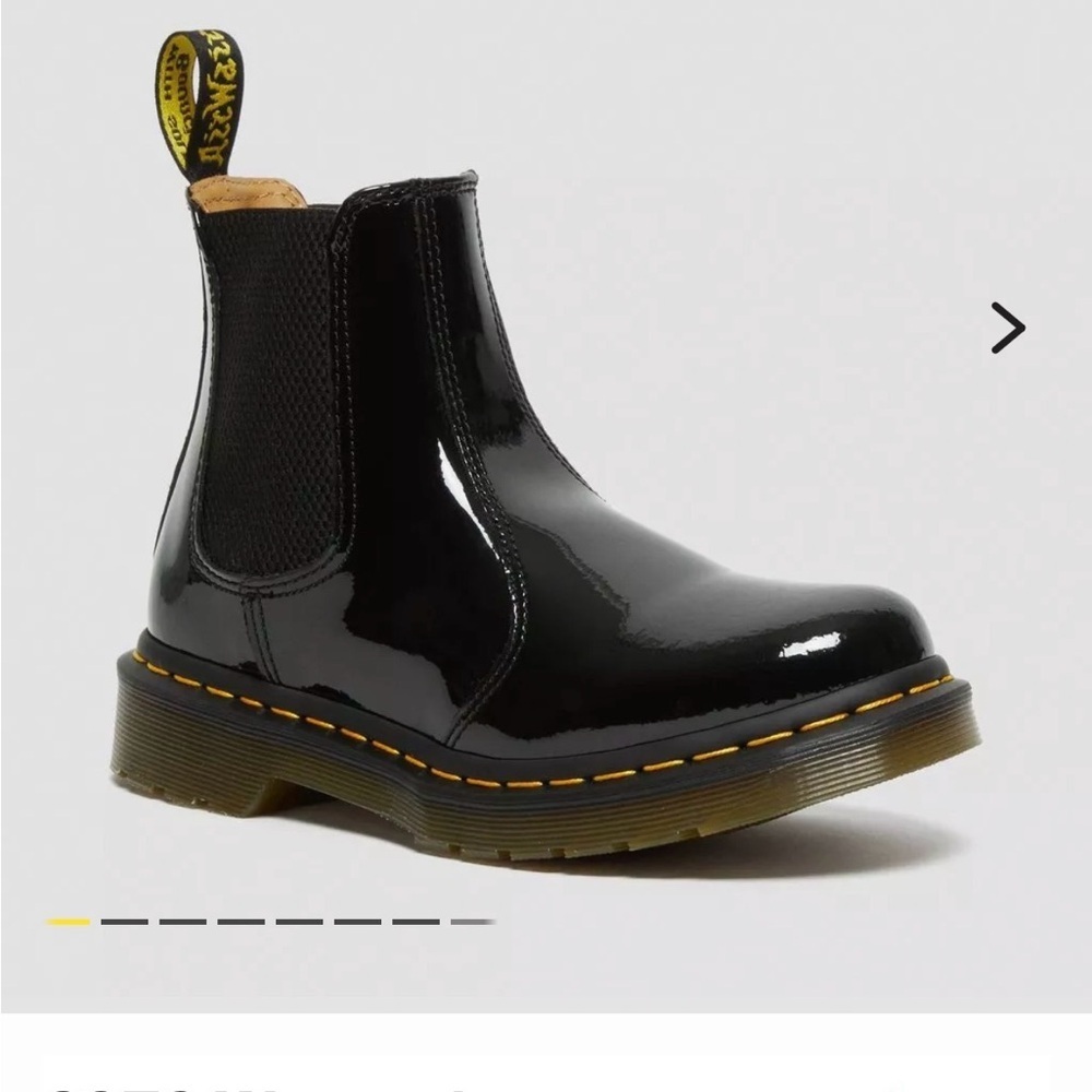Dr. Martens Glossy Black Chelsea Boot